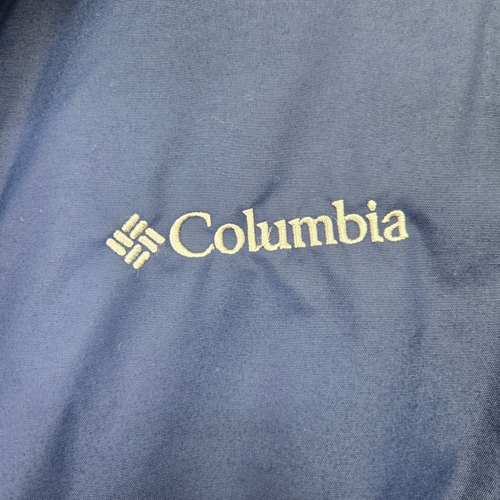 Columbia Interchange 3-in-1 Jacket Mens XXL Navy Blue Waterproof Shell Fleece - Picture 2 of 16